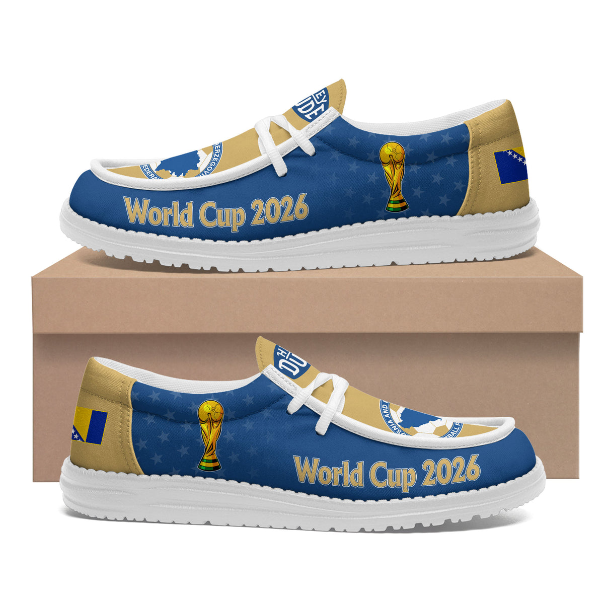 Bosnia & Herzegovina Lace Up Loafers 2026