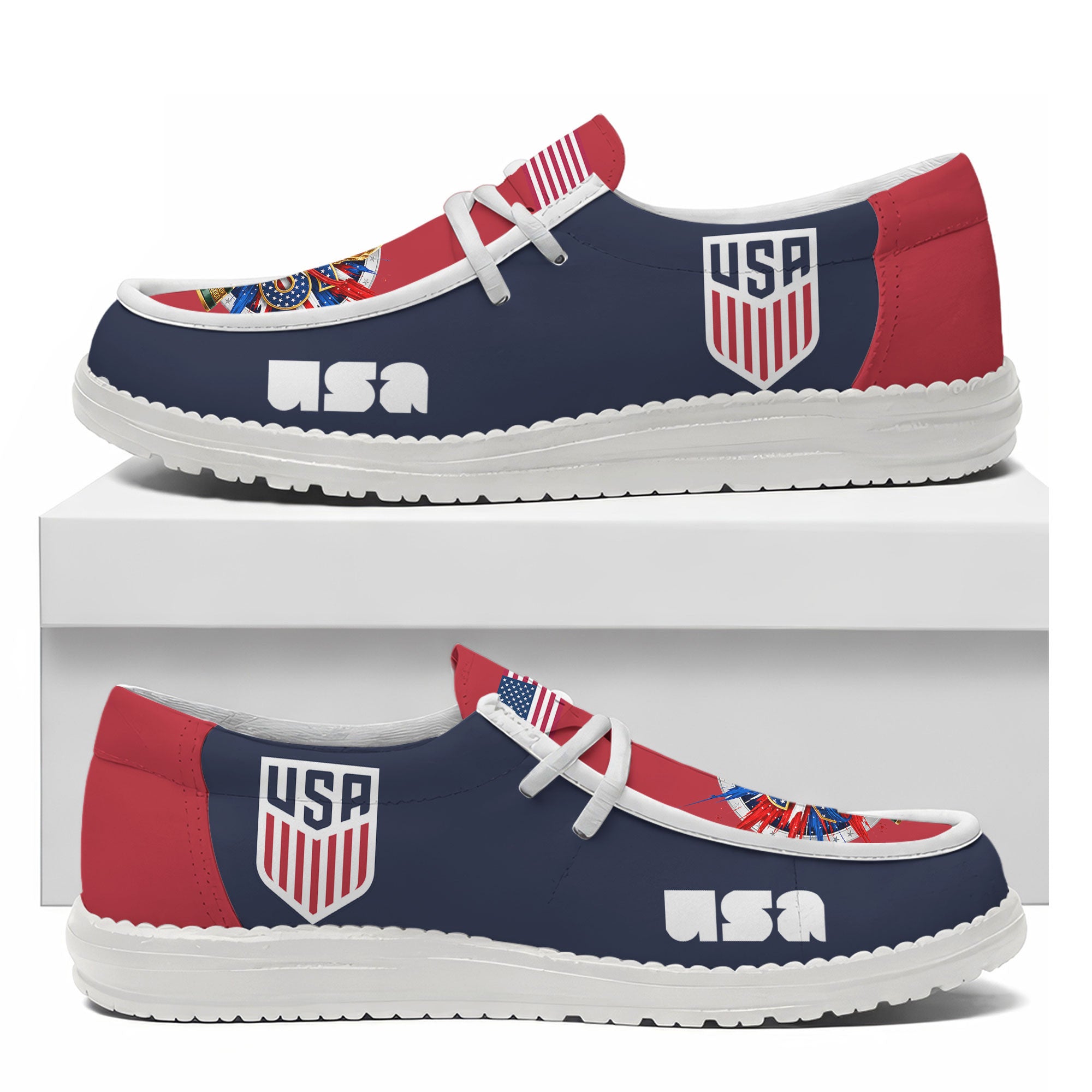 United States Lace Up Loafers 2026