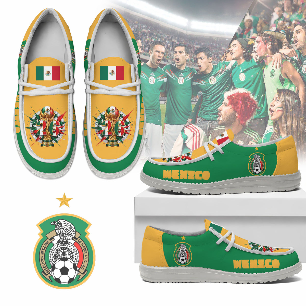 Mexico Lace Up Loafers 2026