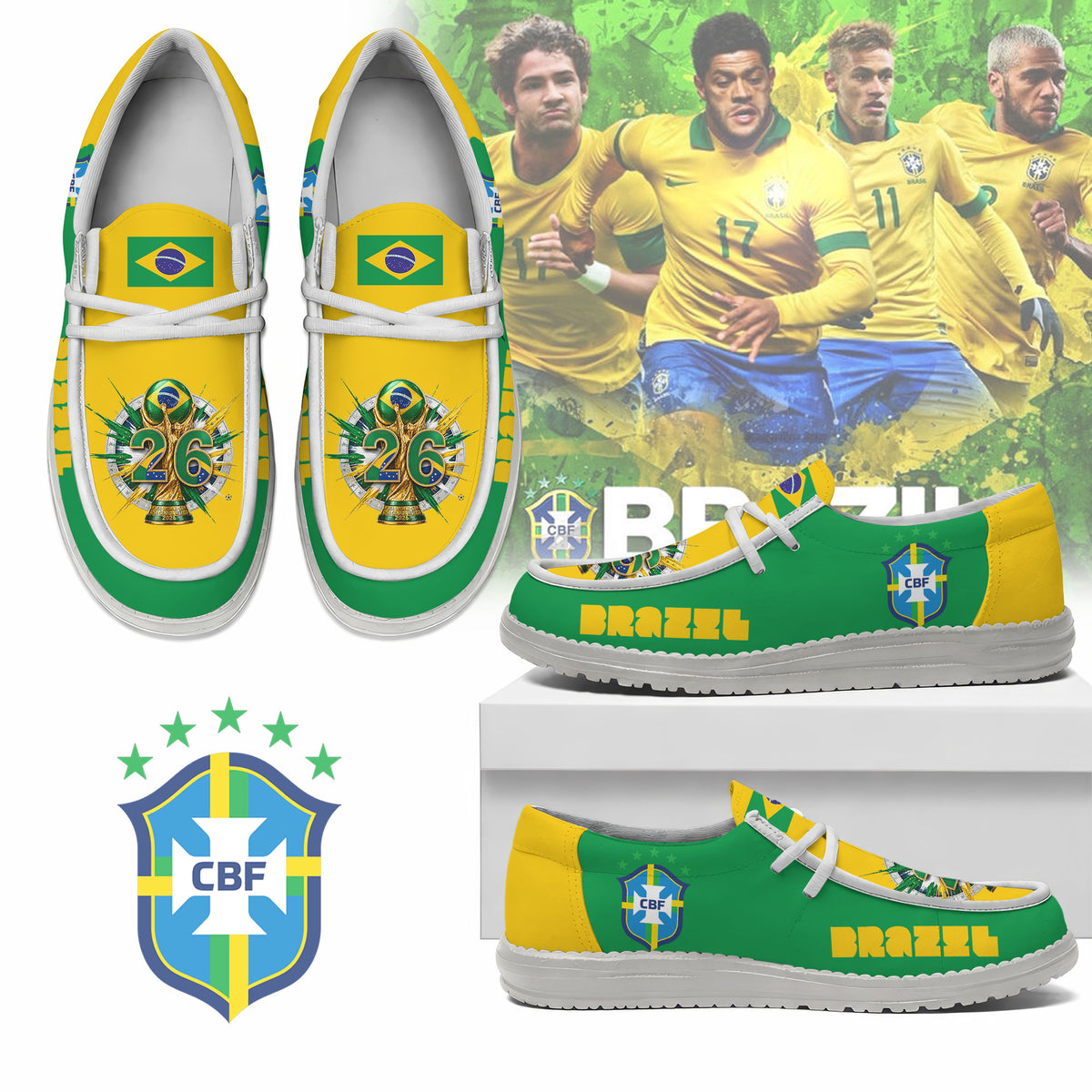 Brazil Lace Up Loafers 2026