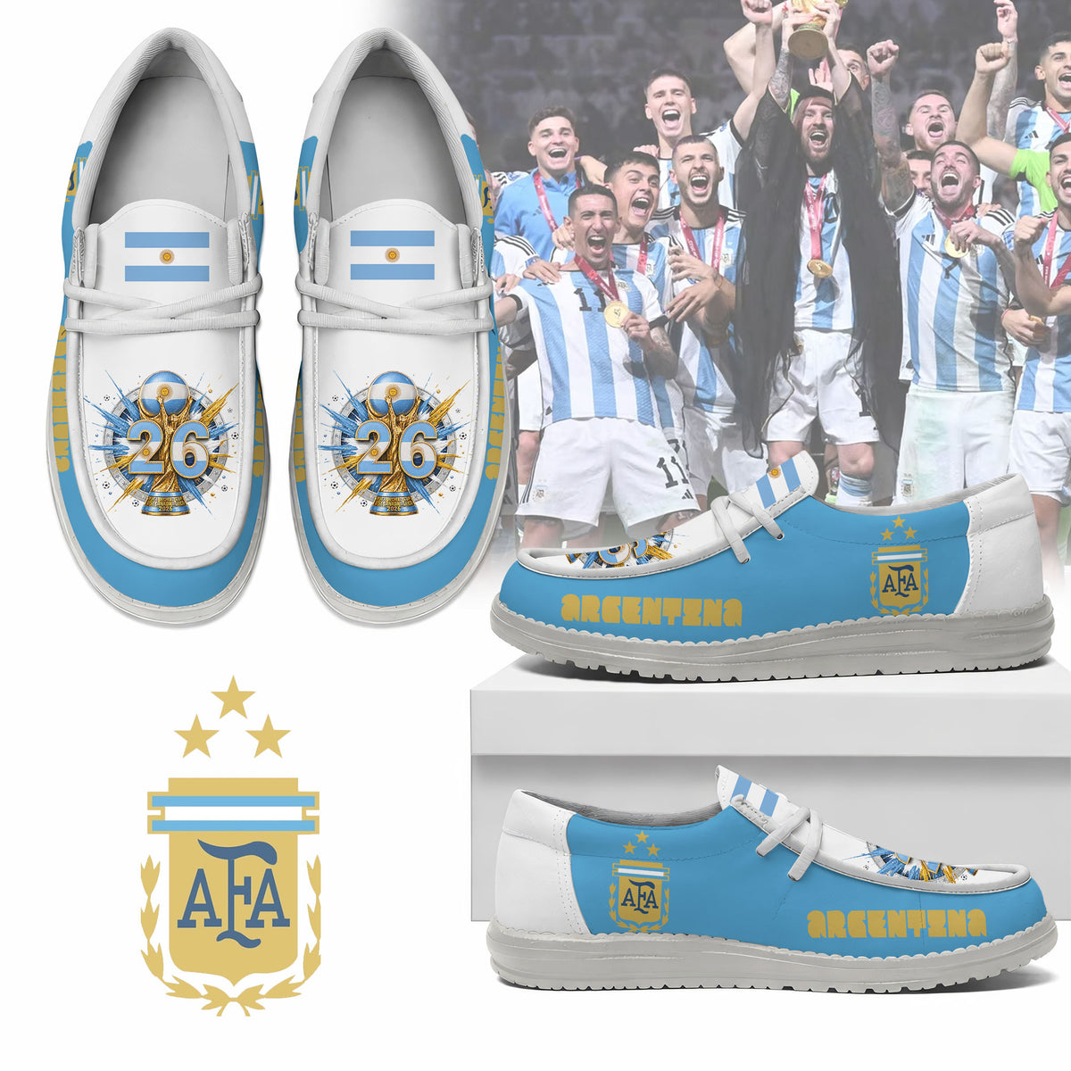 Argentina Lace Up Loafers 2026
