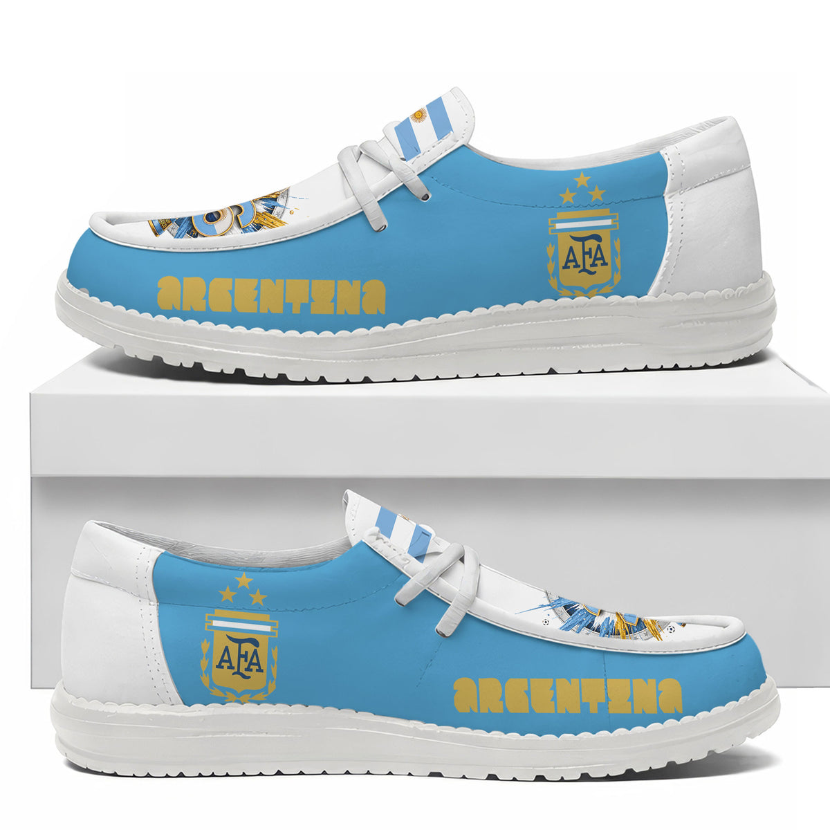 Argentina Lace Up Loafers 2026