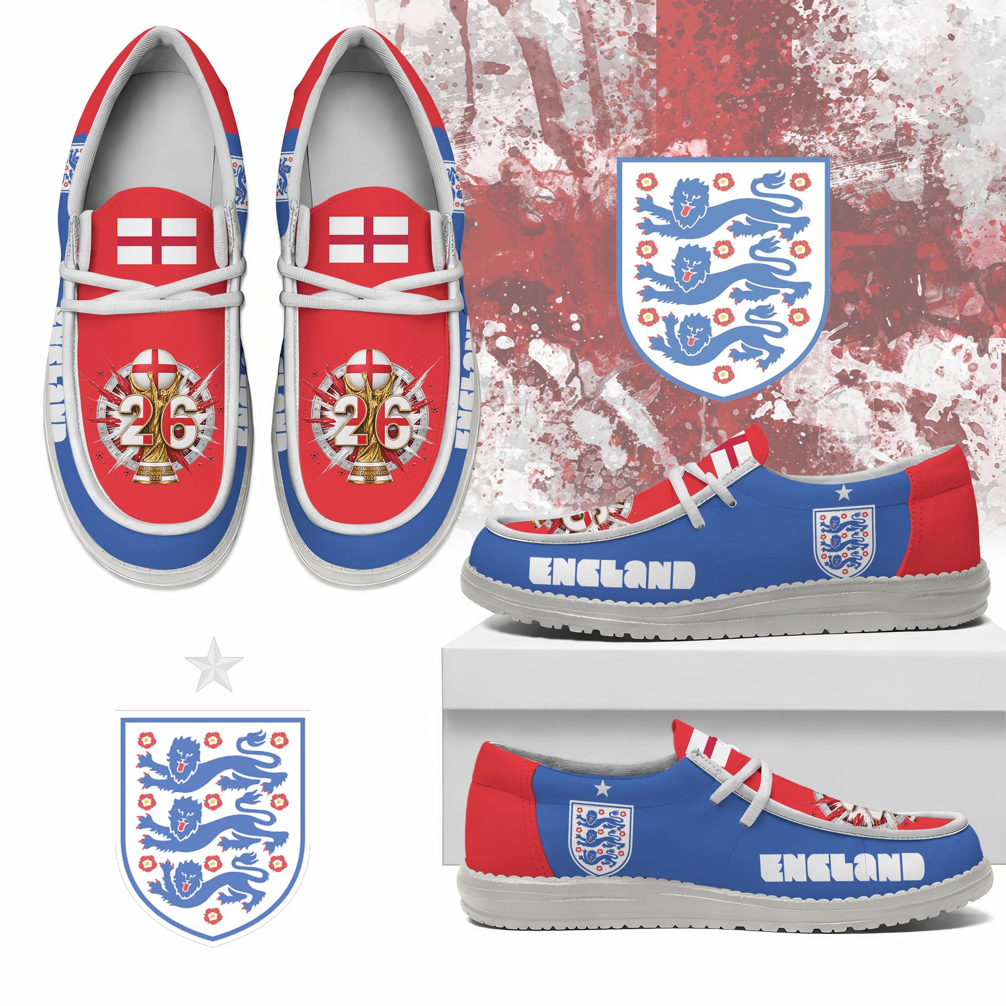 England Lace Up Loafers 2026