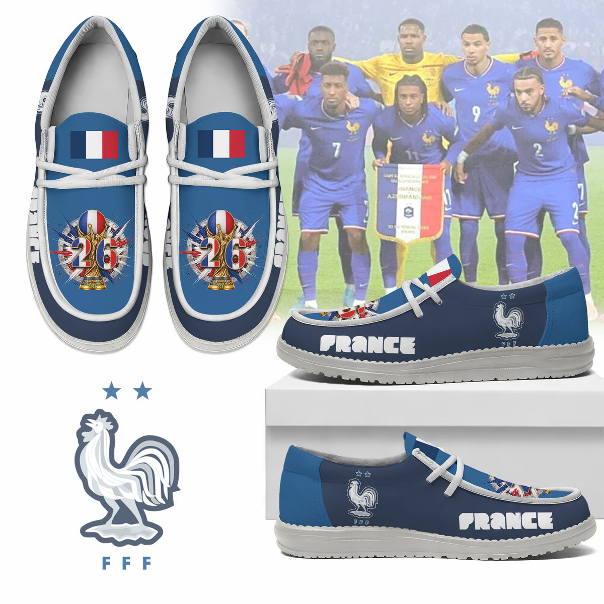 France Lace Up Loafers 2026