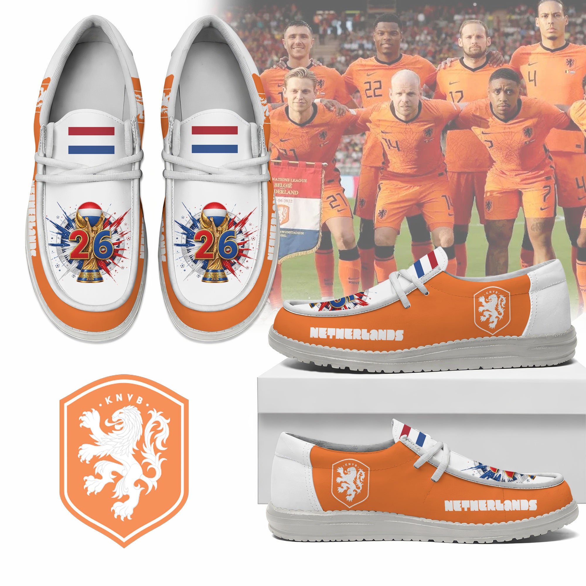 Netherlands Lace Up Loafers 2026