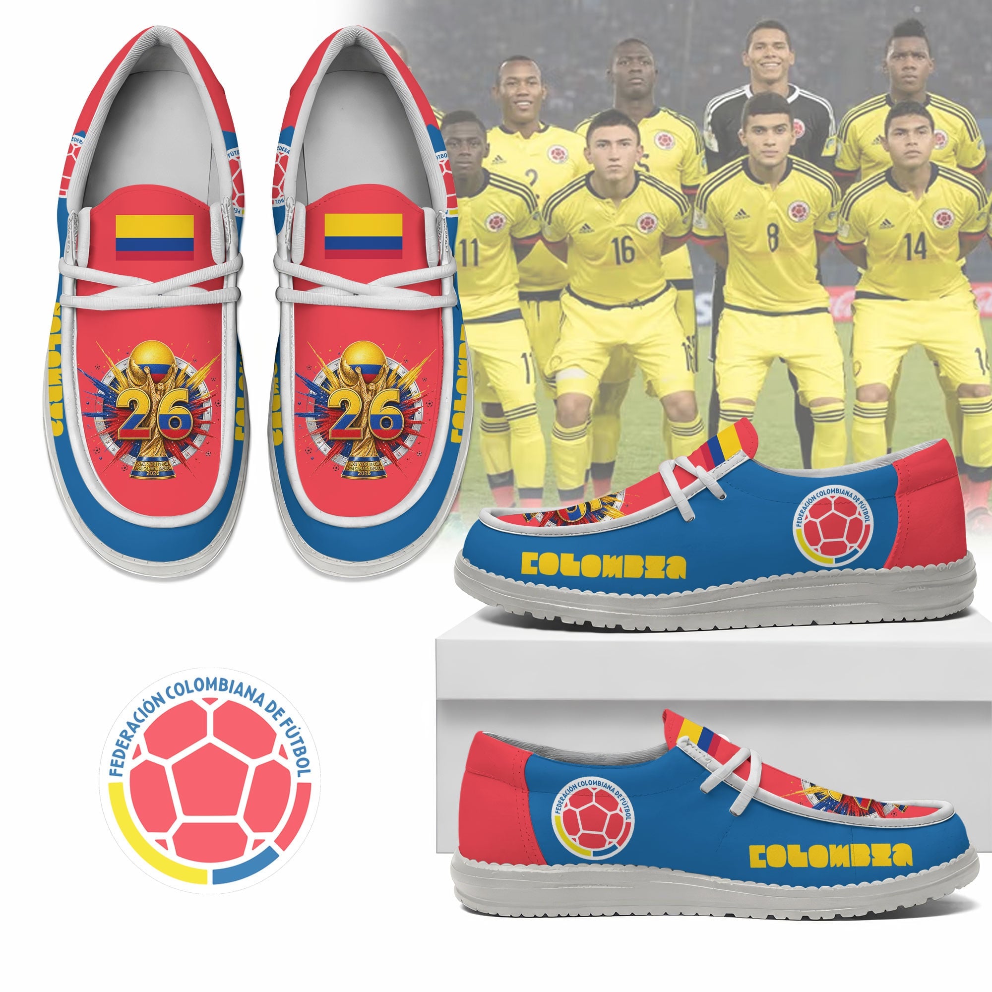 Colombia Lace Up Loafers 2026