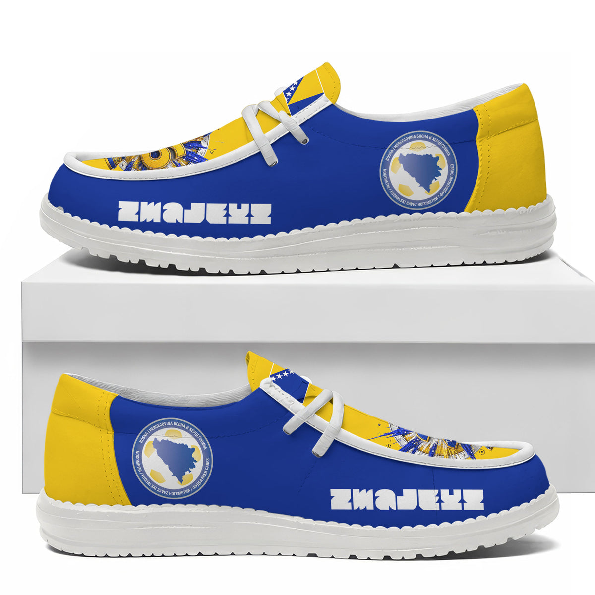 Bosnia & Herzegovina Lace Up Loafers 2026