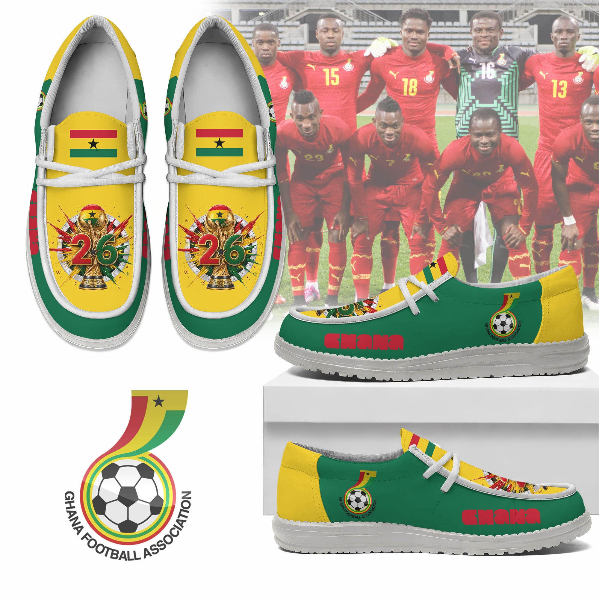 Ghana Lace Up Loafers 2026