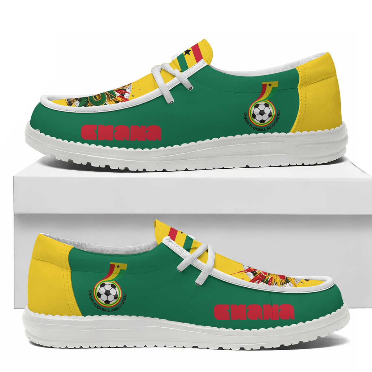 Ghana Lace Up Loafers 2026