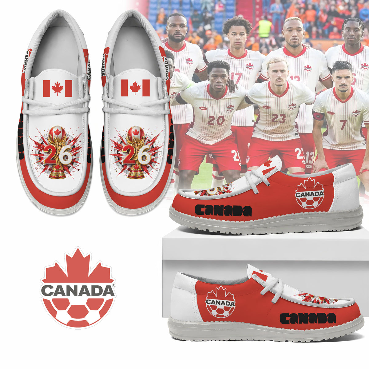 Canada Lace Up Loafers 2026