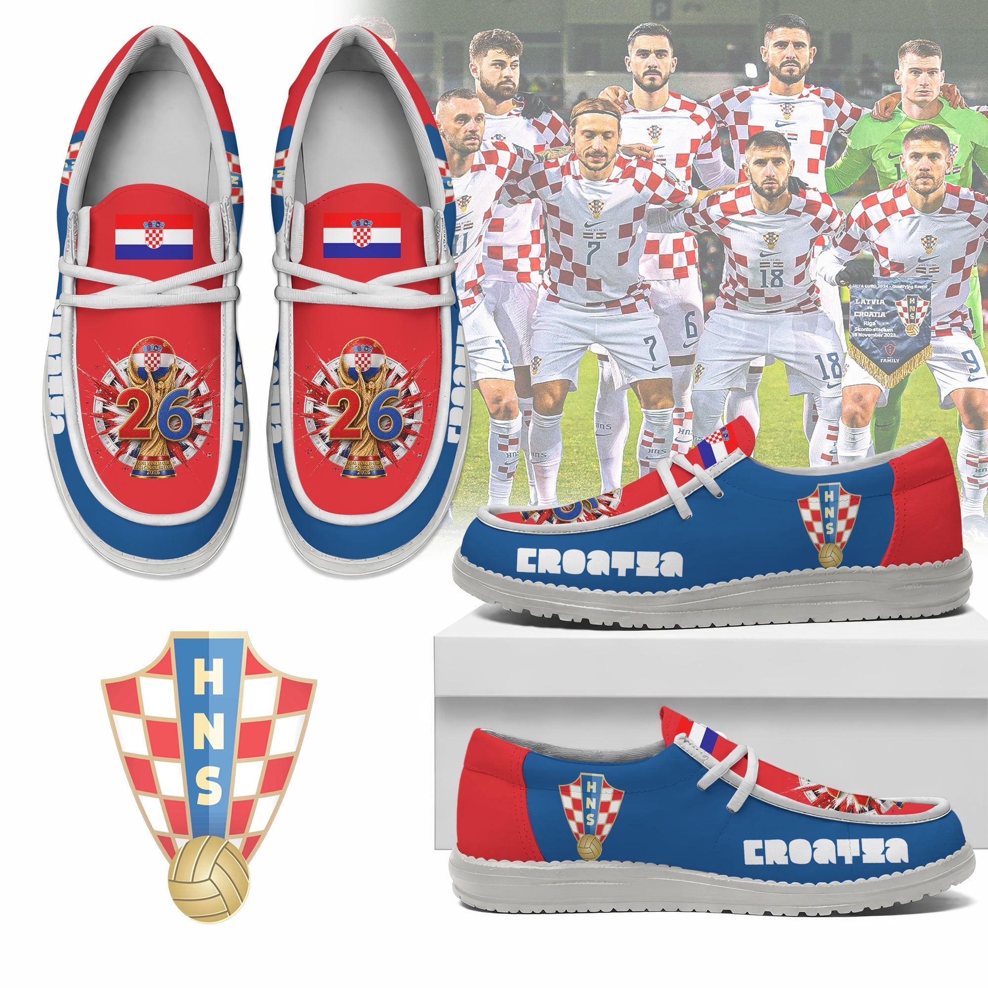 Croatia Lace Up Loafers 2026