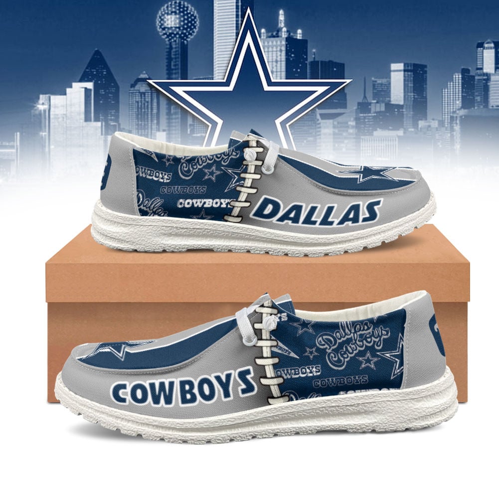 Dallas Cowboys Lace Up Loafers 2026