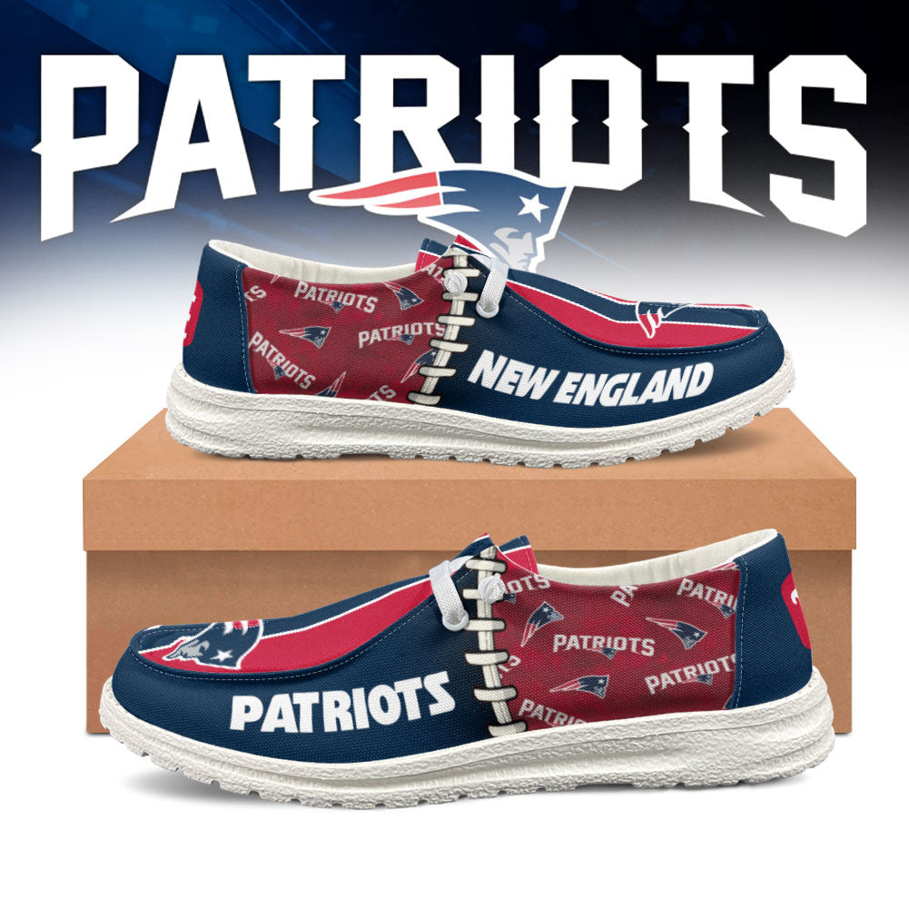 New England Patriots Lace Up Loafers 2026