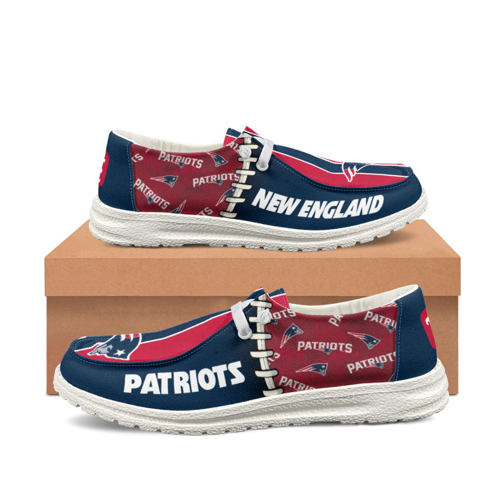New England Patriots Lace Up Loafers 2026