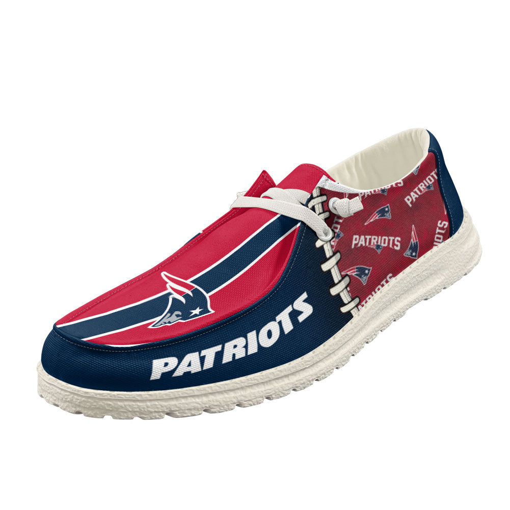 New England Patriots Lace Up Loafers 2026