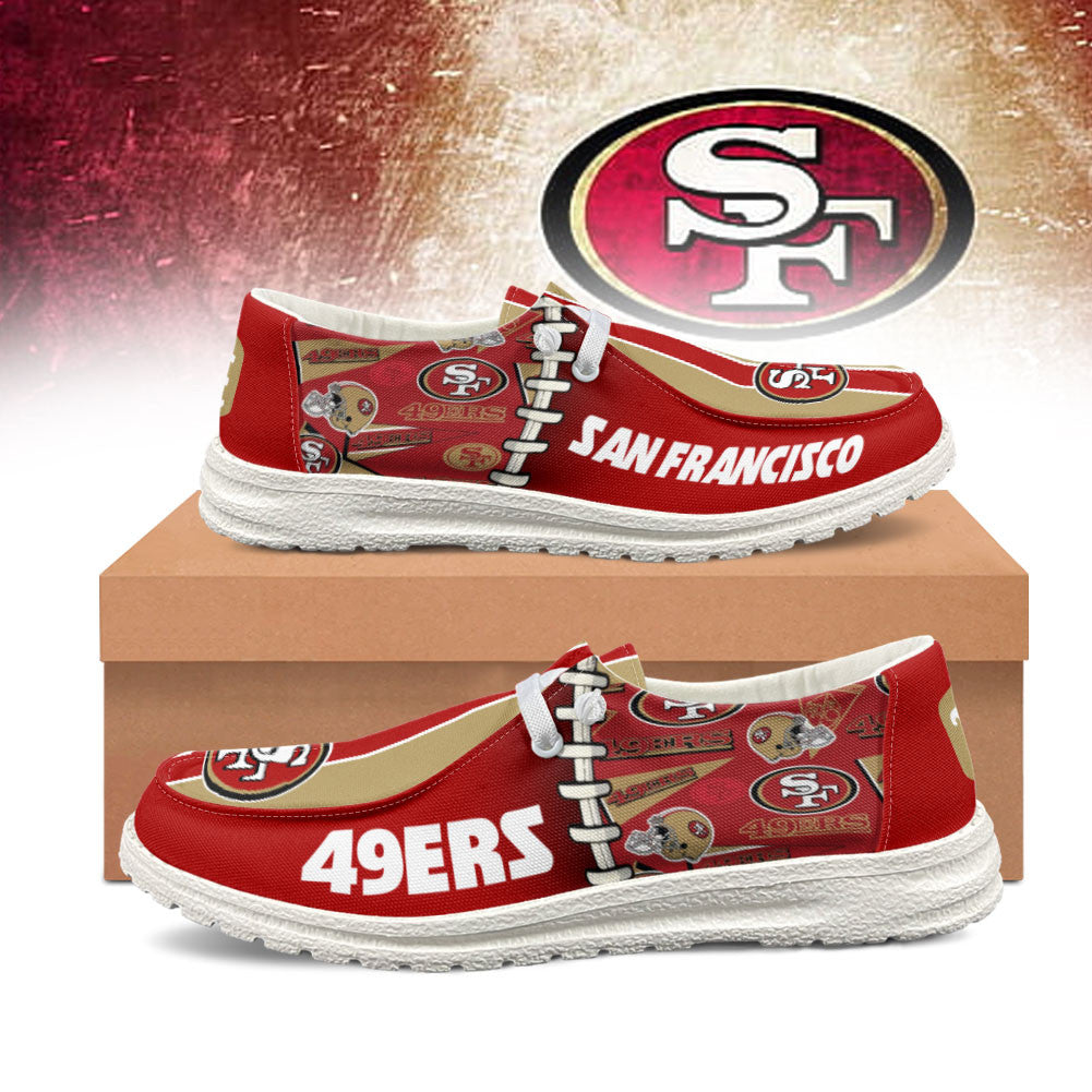 San Francisco 49ers Lace Up Loafers 2026