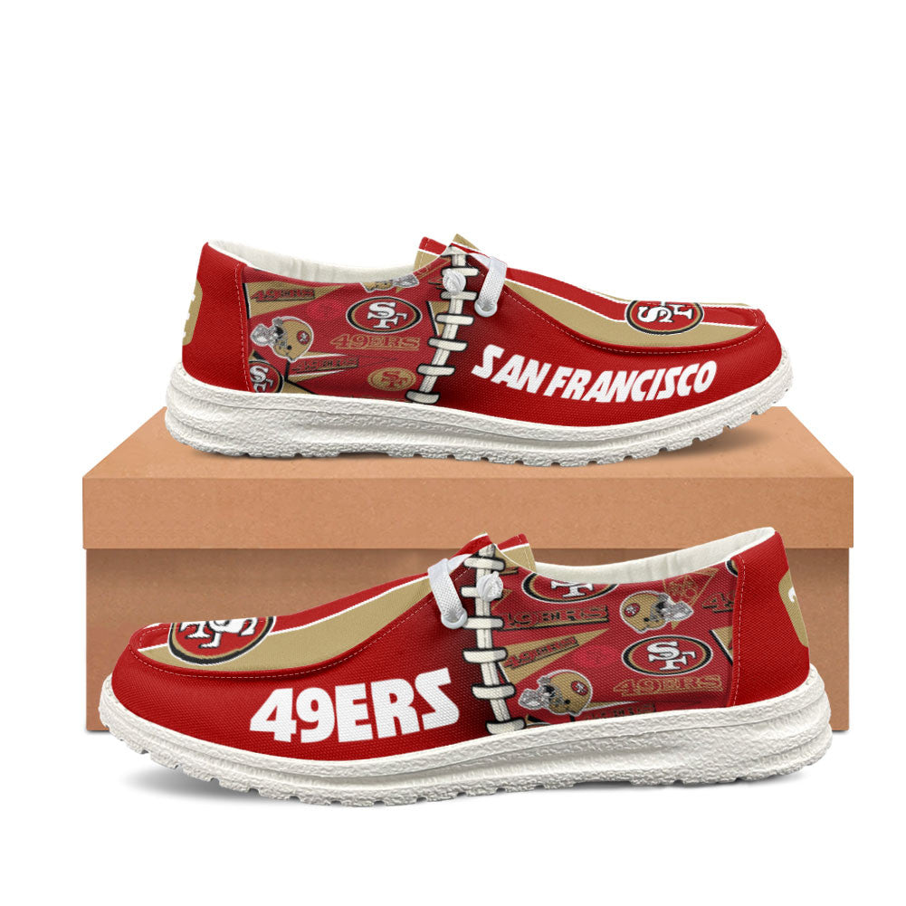 San Francisco 49ers Lace Up Loafers 2026