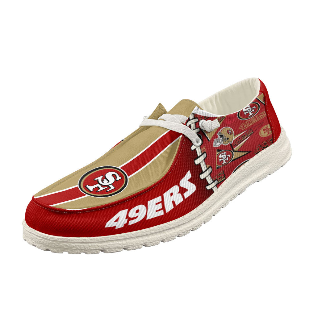 San Francisco 49ers Lace Up Loafers 2026