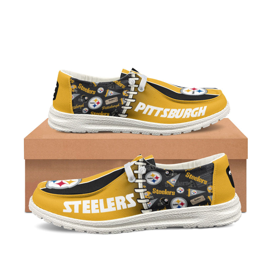 Pittsburgh Steelers Lace Up Loafers 2026