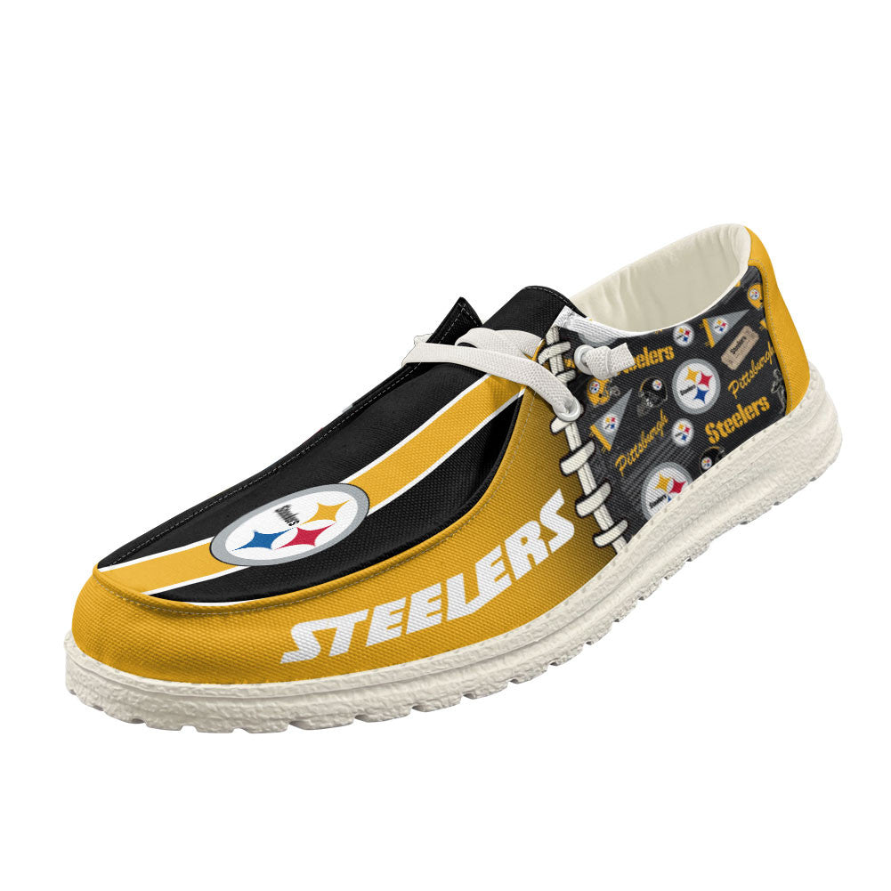 Pittsburgh Steelers Lace Up Loafers 2026