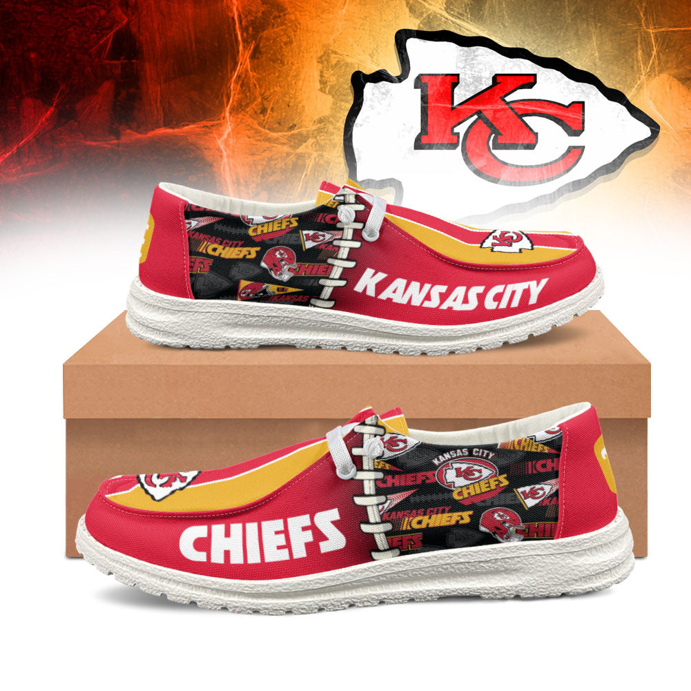 Kansas City Chiefs Lace Up Loafers 2026