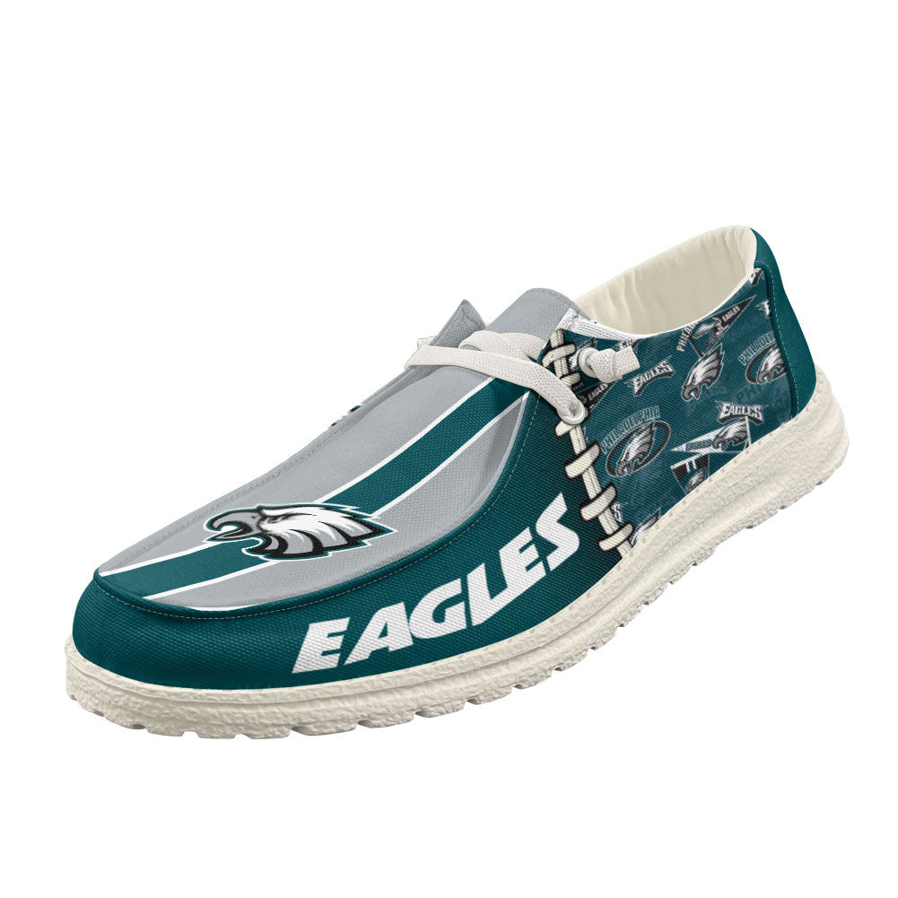Philadelphia Eagles Lace Up Loafers 2026