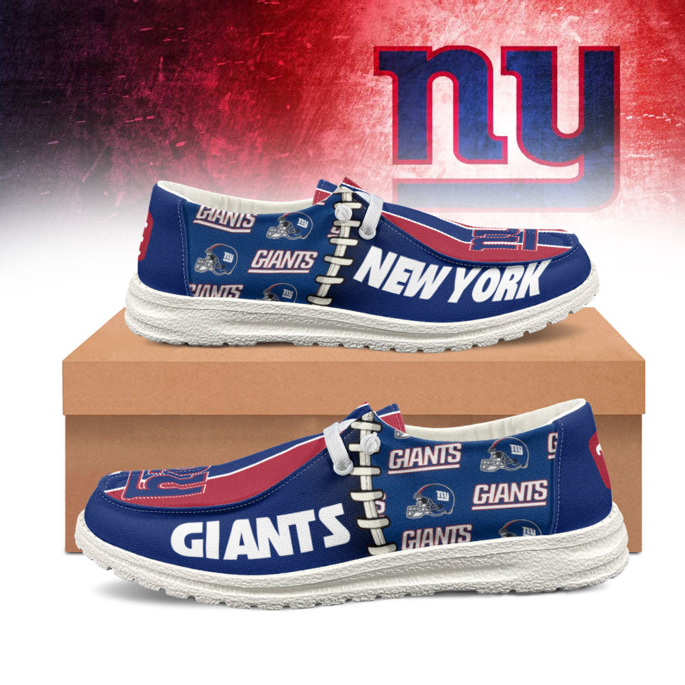 New York Giants Lace Up Loafers 2026
