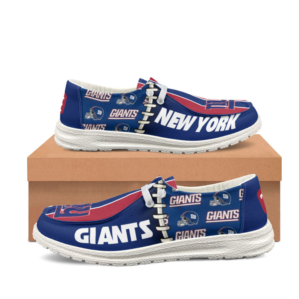 New York Giants Lace Up Loafers 2026