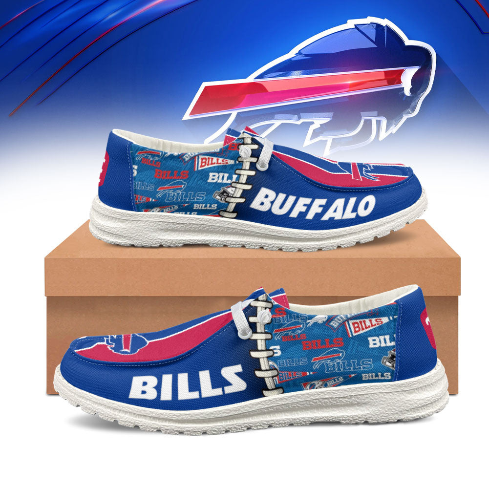 Buffalo Bills Lace Up Loafers 2026