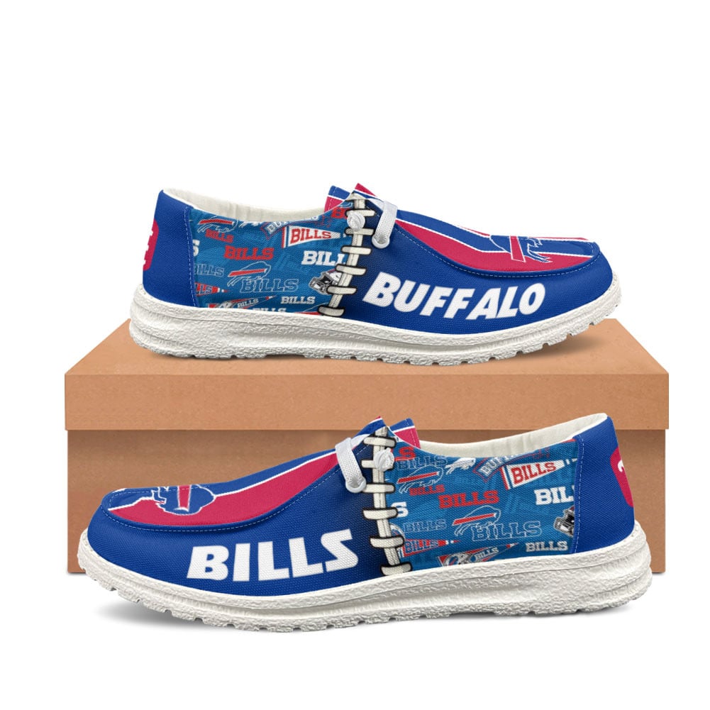 Buffalo Bills Lace Up Loafers 2026