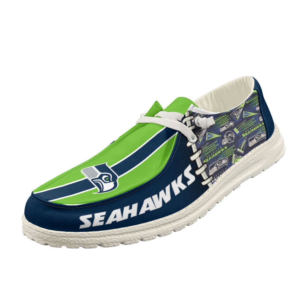 Seattle Seahawks Lace Up Loafers 2026