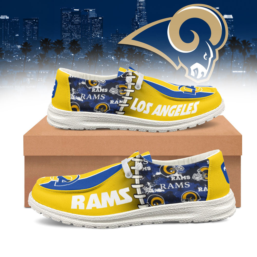 Los Angeles Rams Lace Up Loafers 2026