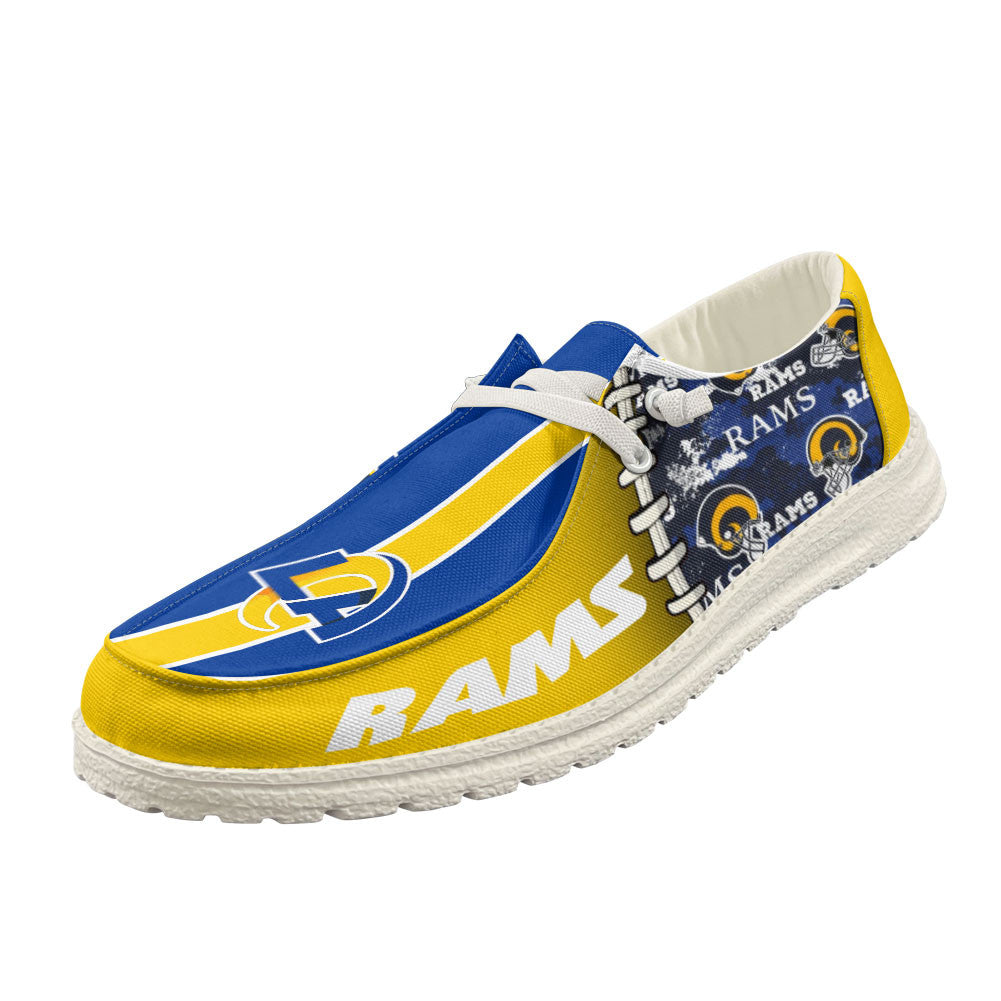 Los Angeles Rams Lace Up Loafers 2026