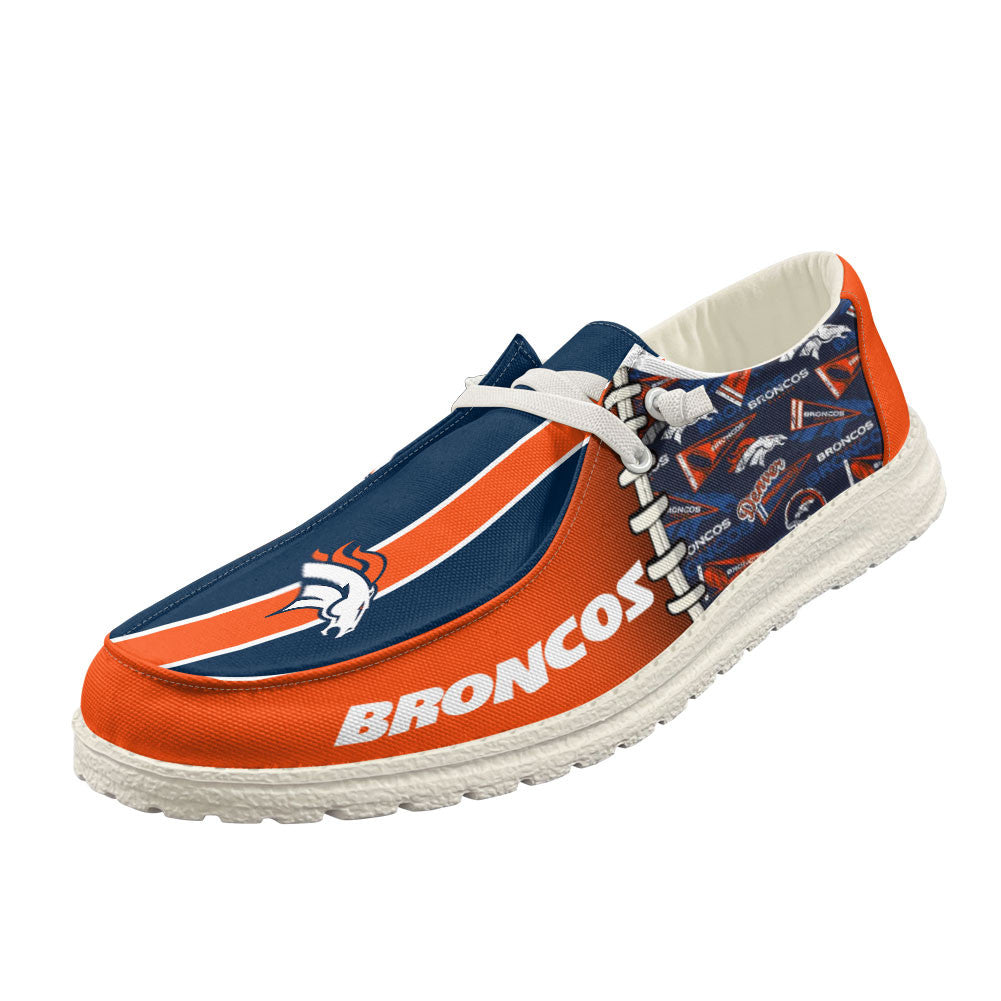 Denver Broncos Lace Up Loafers 2026