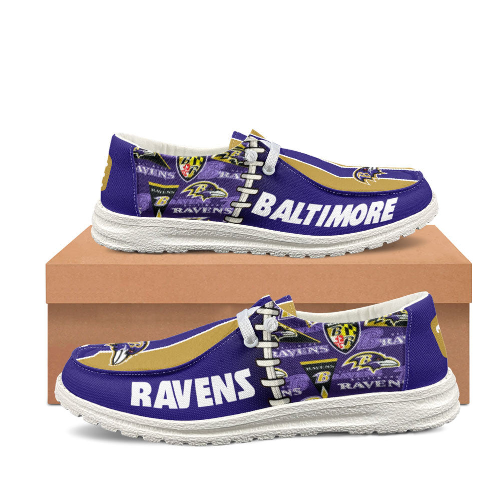 Baltimore Ravens Lace Up Loafers 2026