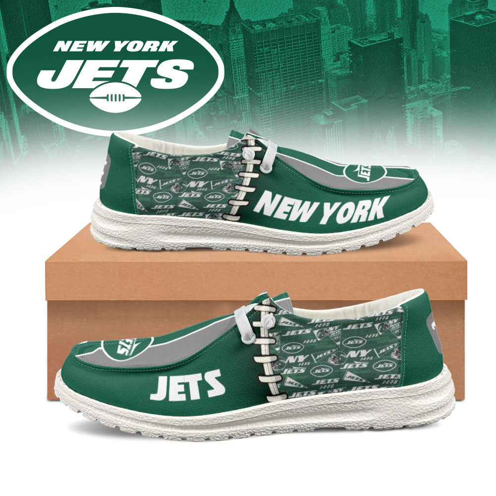 New York Jets Lace Up Loafers 2026