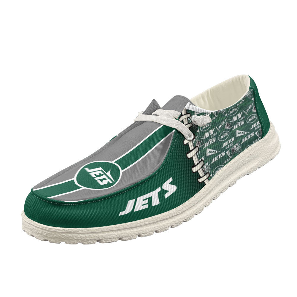 New York Jets Lace Up Loafers 2026