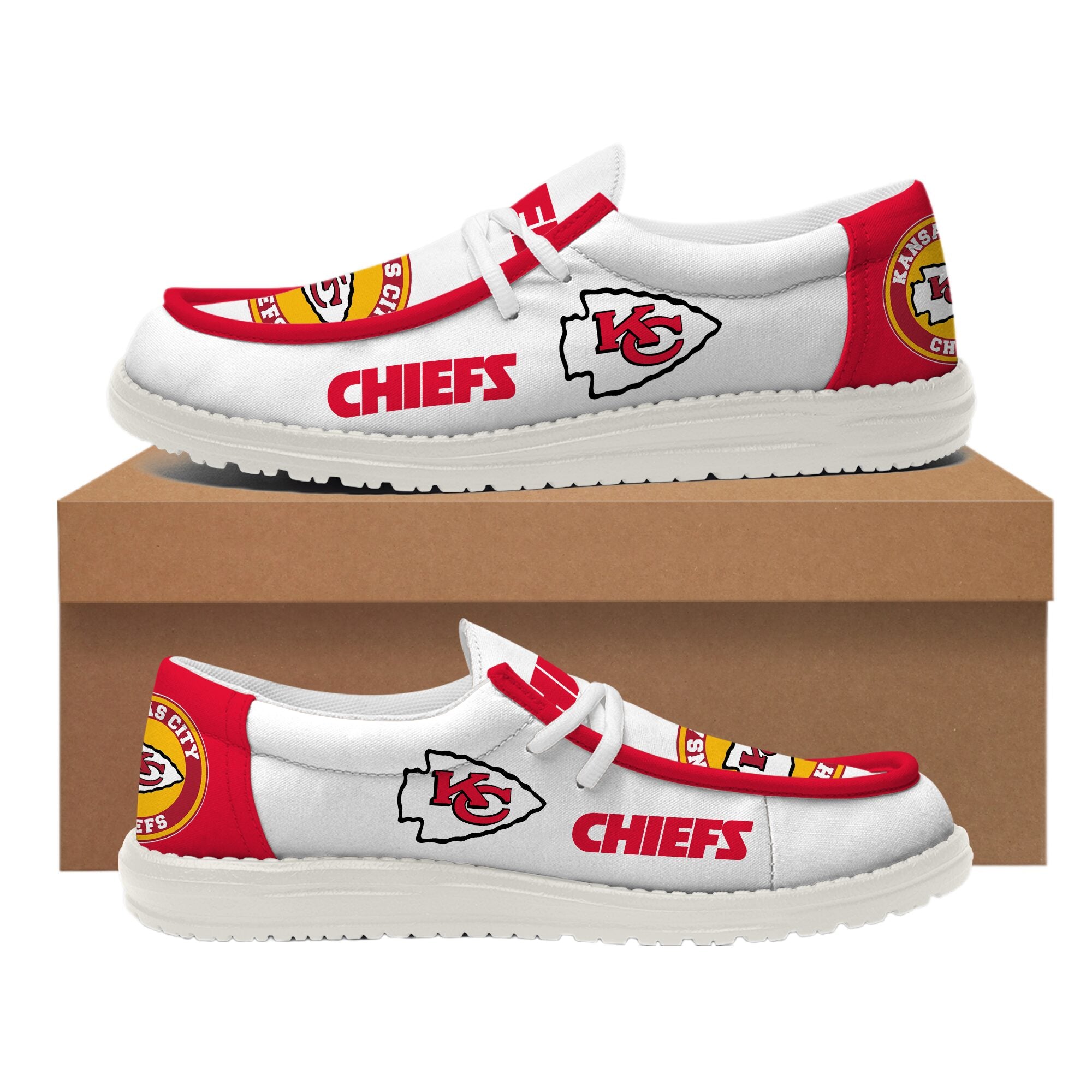 Kansas City Chiefs Lace Up Loafers 2026