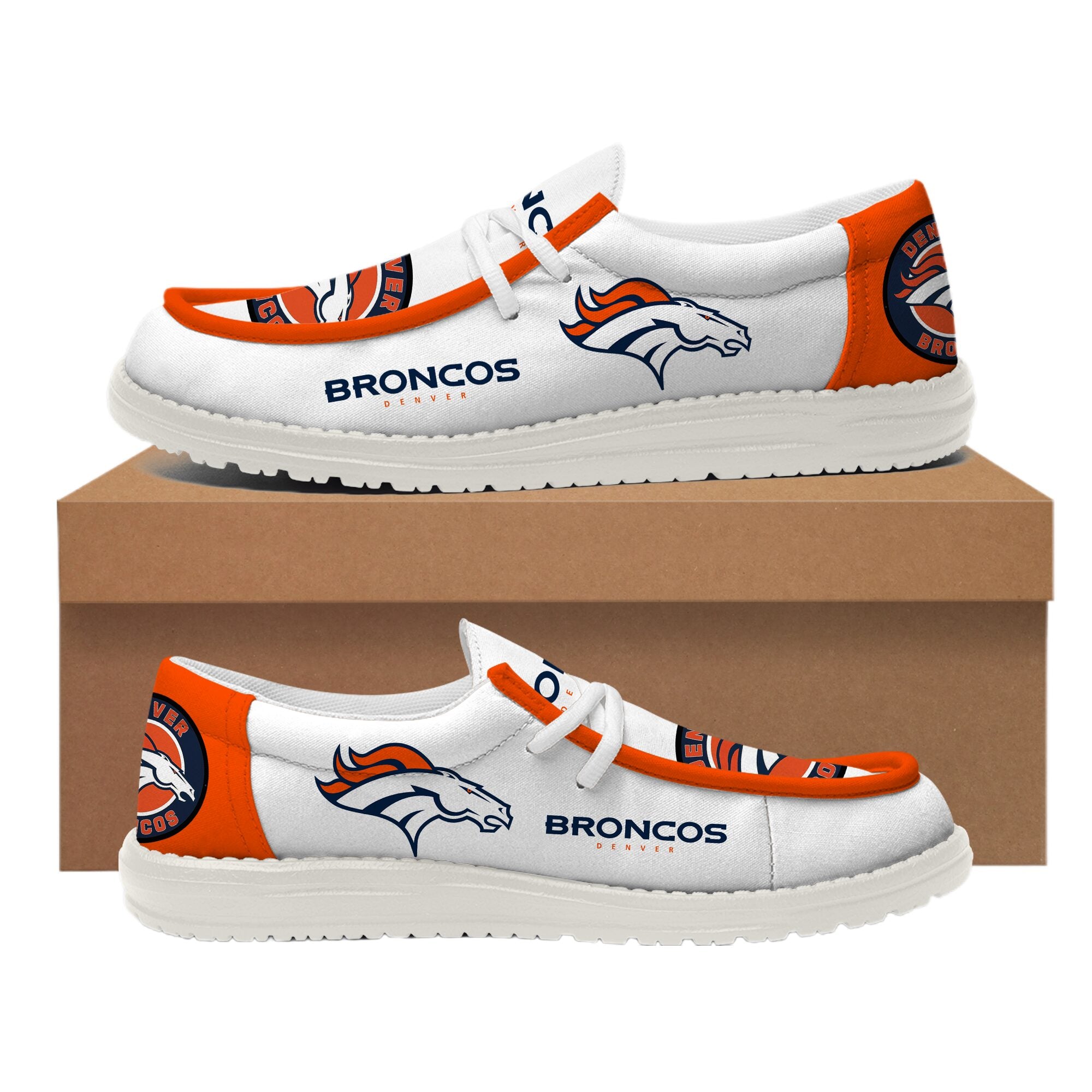 Denver Broncos Lace Up Loafers 2026