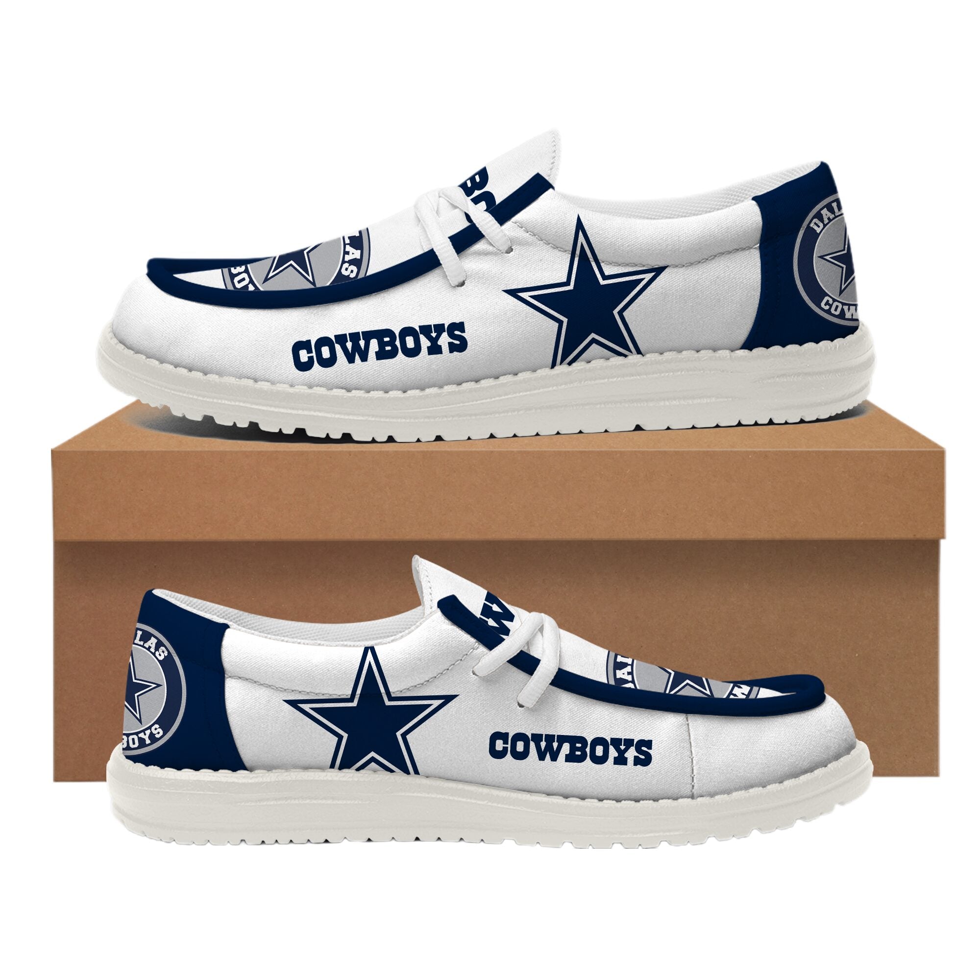 Dallas Cowboys Lace Up Loafers 2026
