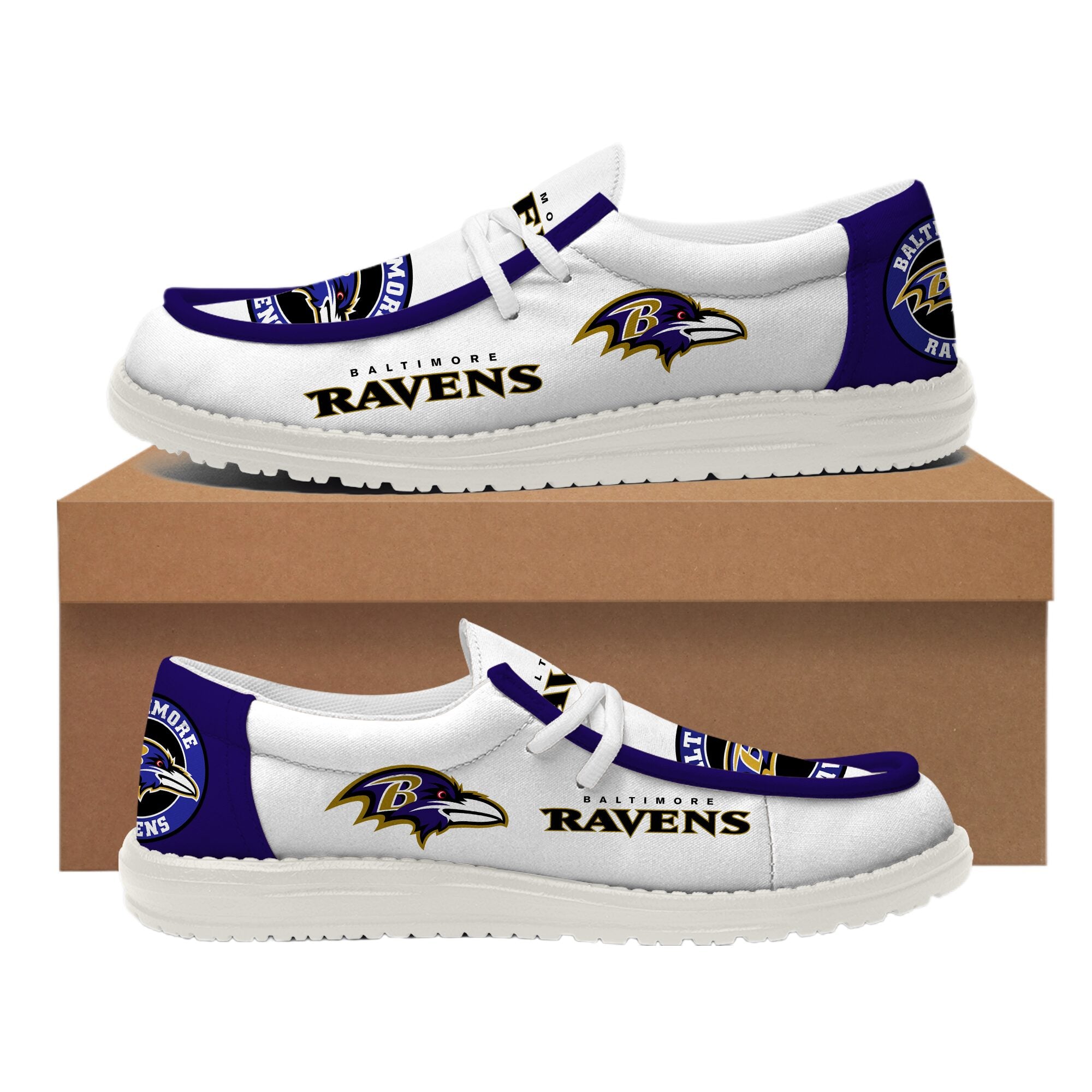 Baltimore Ravens Lace Up Loafers 2026