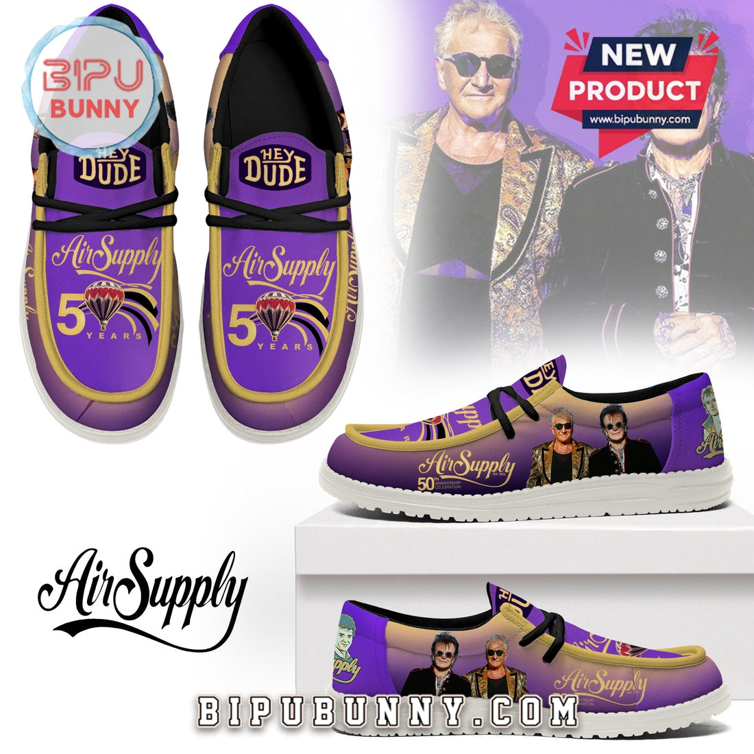 Air Supply Lace Up Loafers 2026
