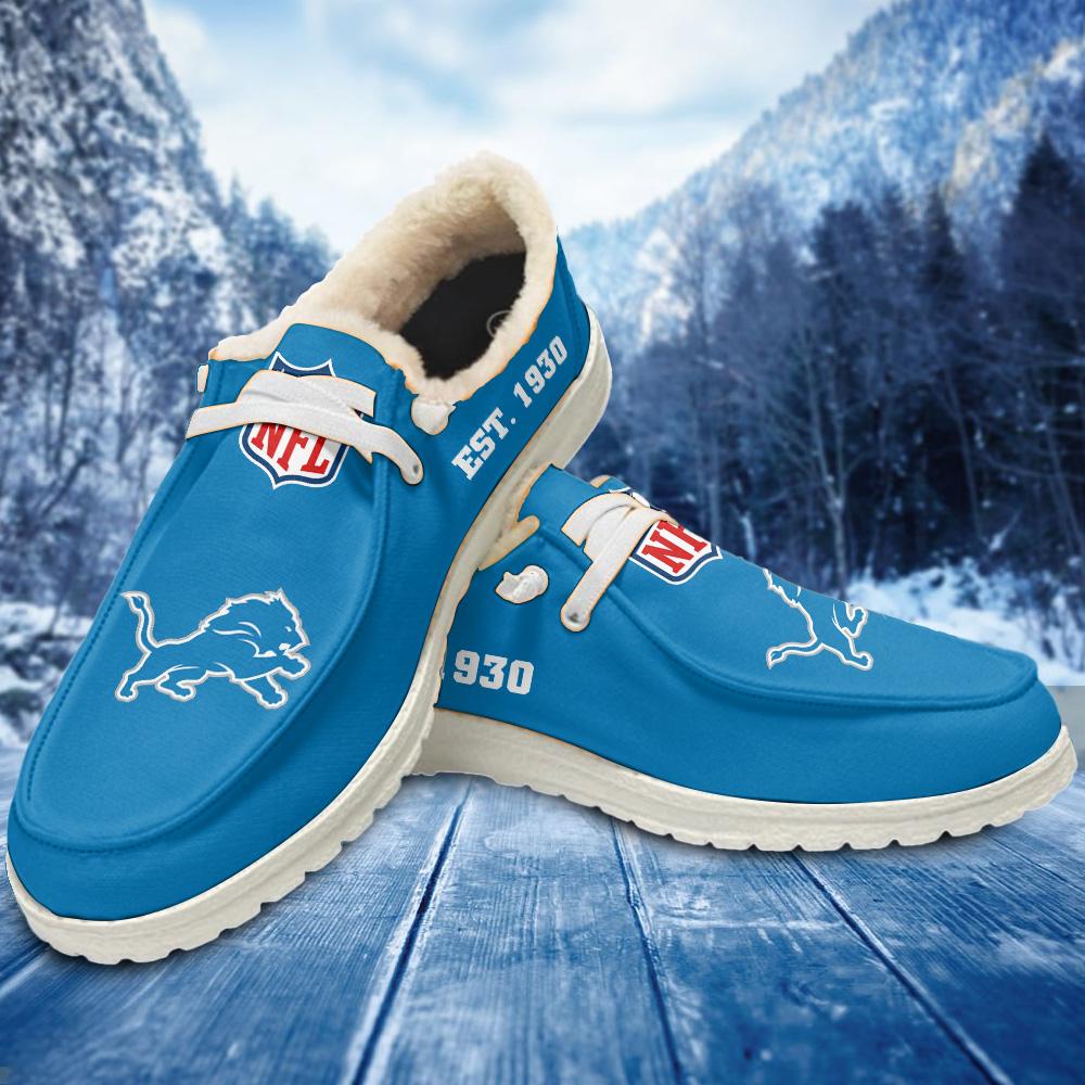 Detroit Lions Lace Up Loafers 2026