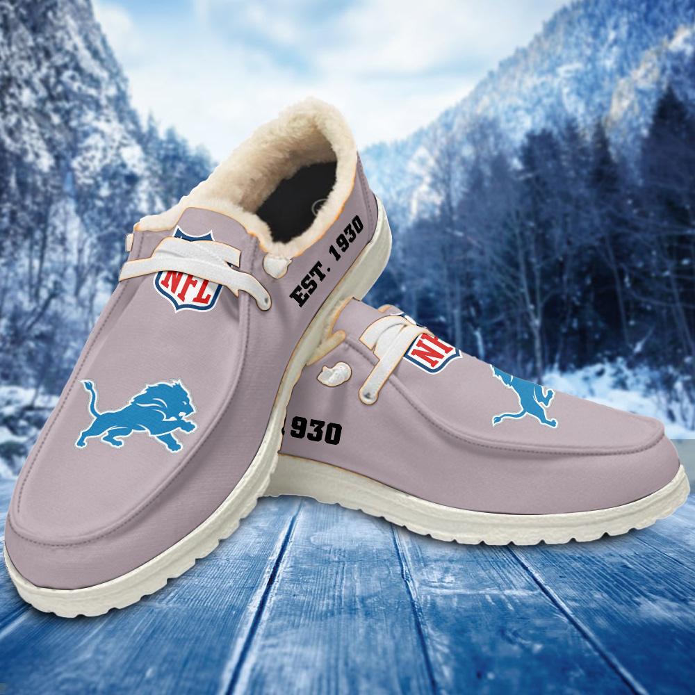 Detroit Lions Lace Up Loafers 2026