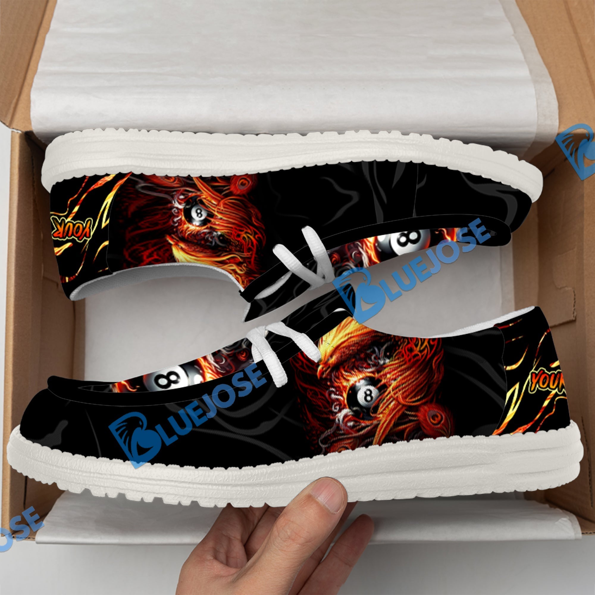 Billiards Ball 8 Phoenix Arisen Lace Up Loafers 2026