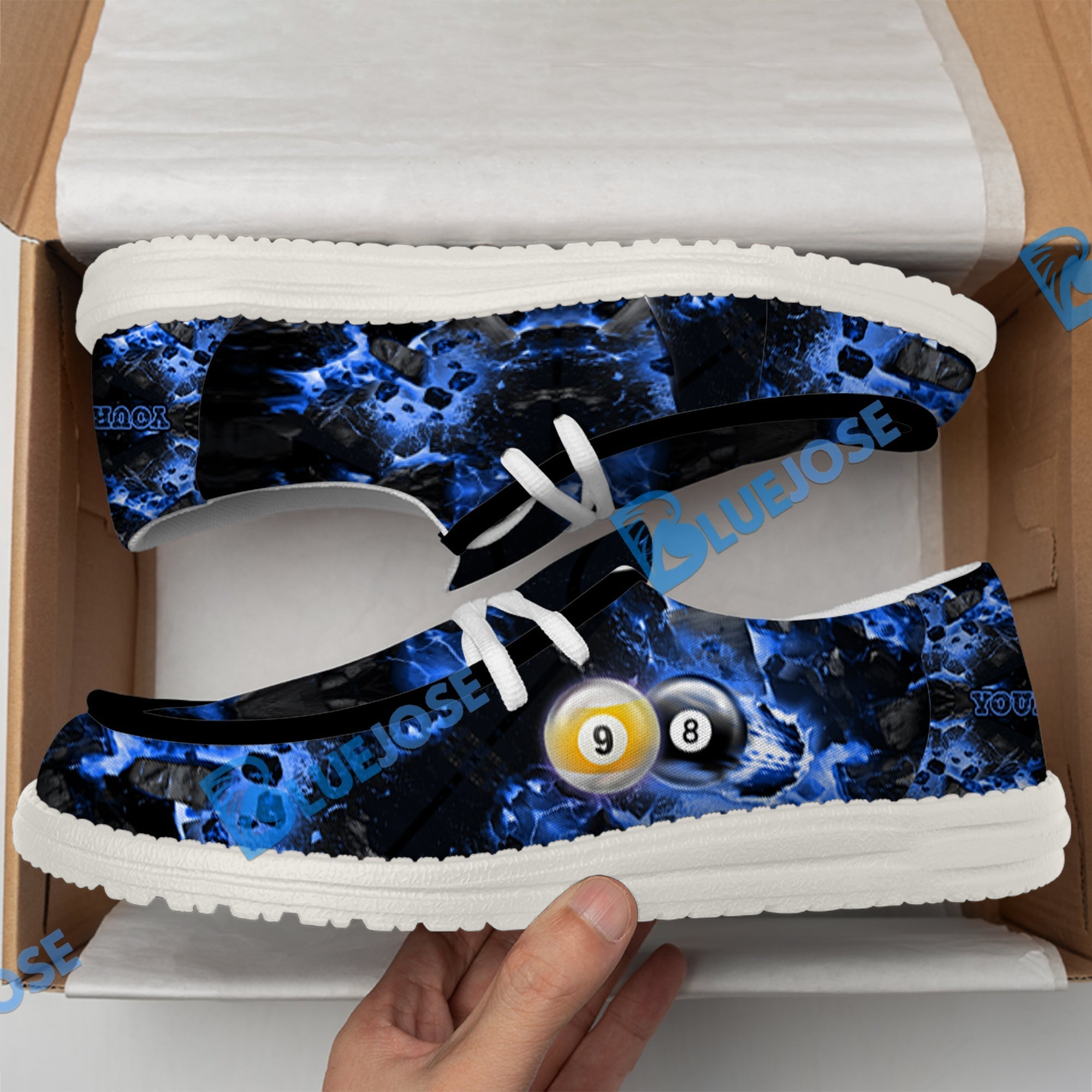 Billiards Ball 8&9 Shoot And Destroy Lace Up Loafers 2026