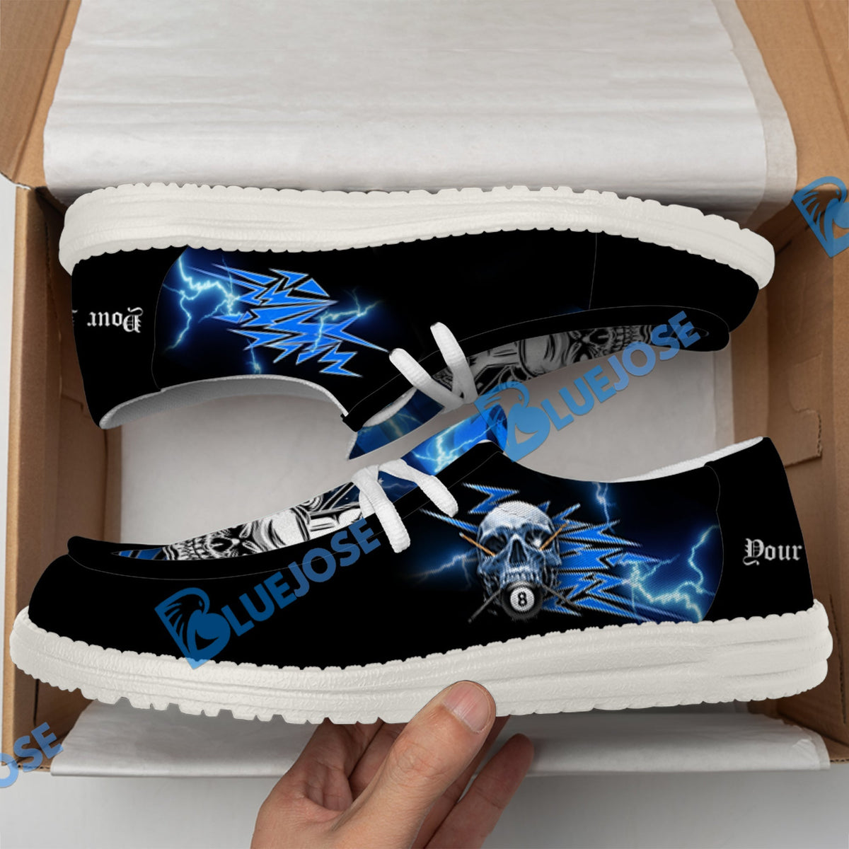 Billiards Ball 8 Deadly Thunder Lace Up Loafers 2026