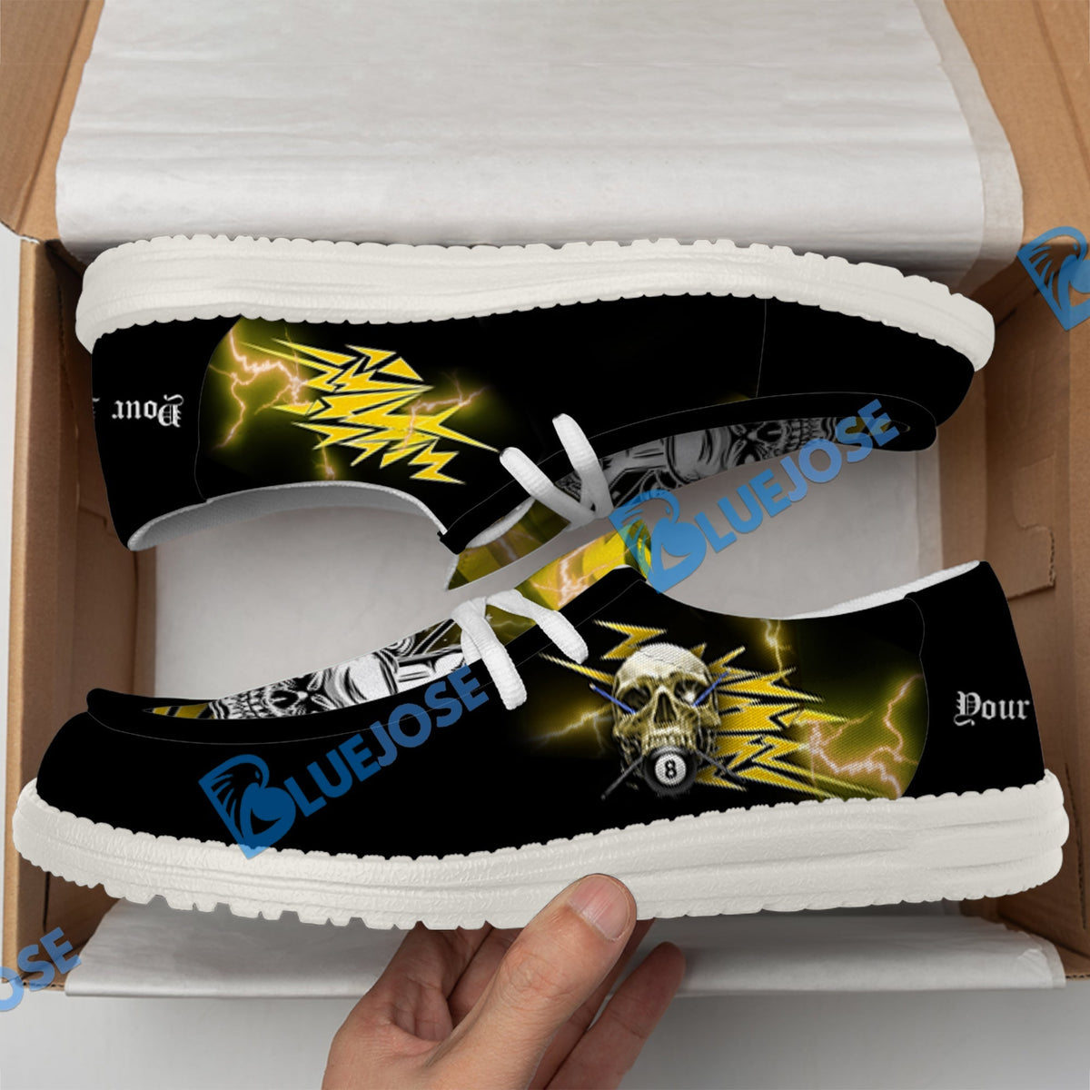 Billiards Ball 8 Deadly Thunder Lace Up Loafers 2026