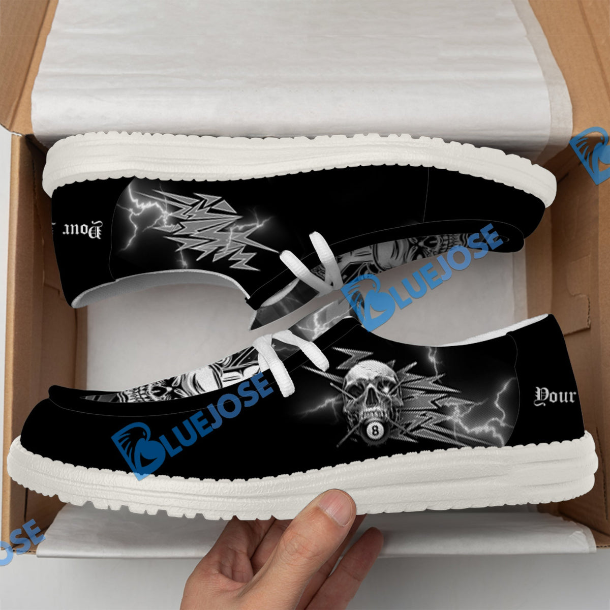 Billiards Ball 8 Deadly Thunder Lace Up Loafers 2026