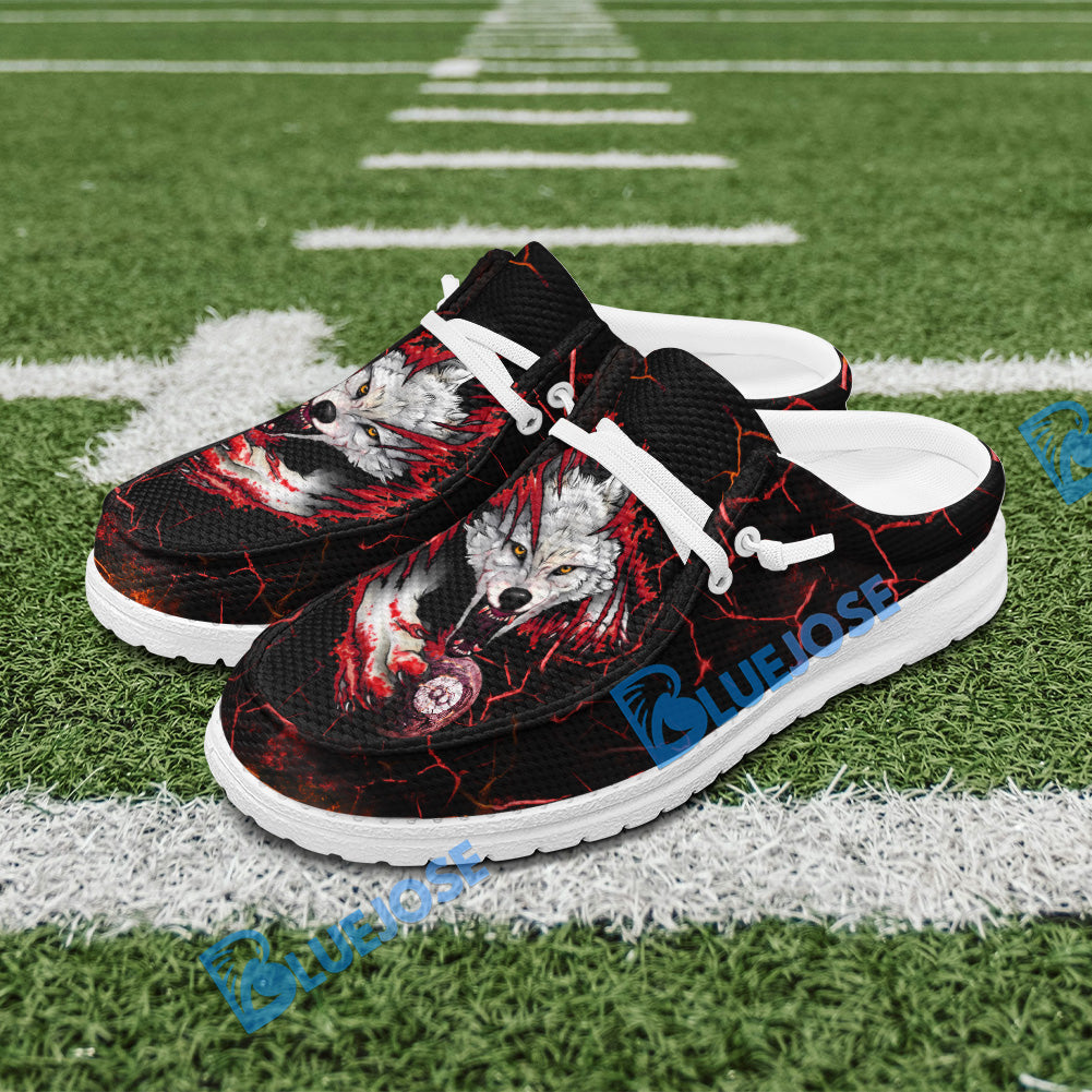 Billiards Ball 8 Bloody Wolf Lace Up Loafers 2026